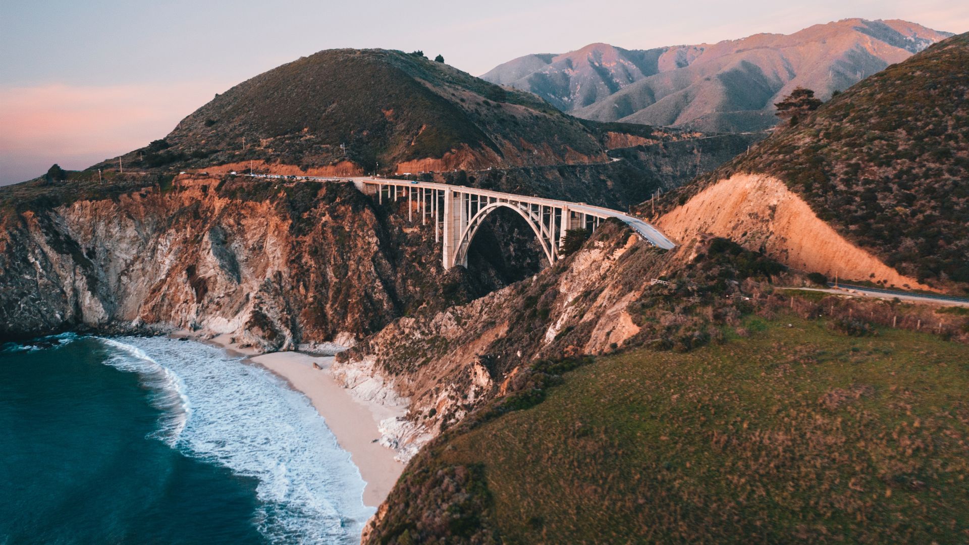 Bixby Creek Bridge Over A River